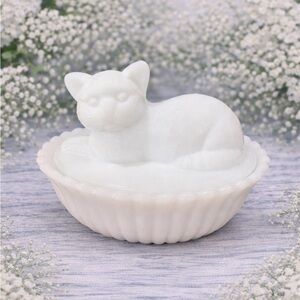 Westmoreland cat on nest